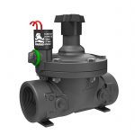 Electroválvula Bermad plástico con solenoide
