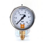 Manómetro acero inox. glicerina