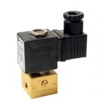 Solenoide base metálica