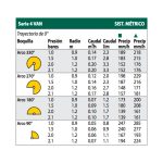 Tobera Rain Bird 4 VAN amarilla regulable pack 25 unidades - Imagen 3